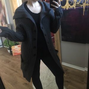 B.P Gray Knit Cardigan